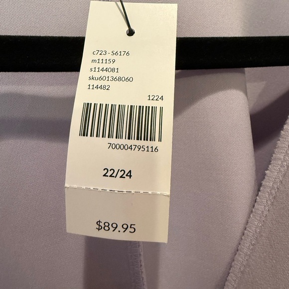 Lane Bryant Light Purple Dress NWT! - Picture 5 of 5